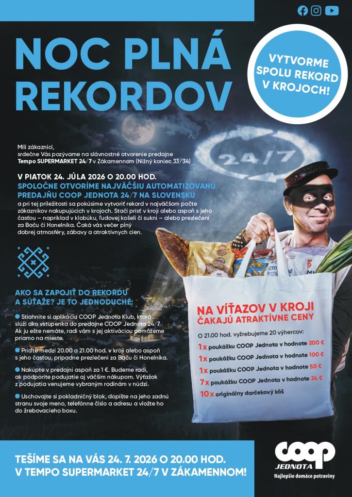 Tempo SUPERMARKET 24/7 v&nbsp;Zákamennom