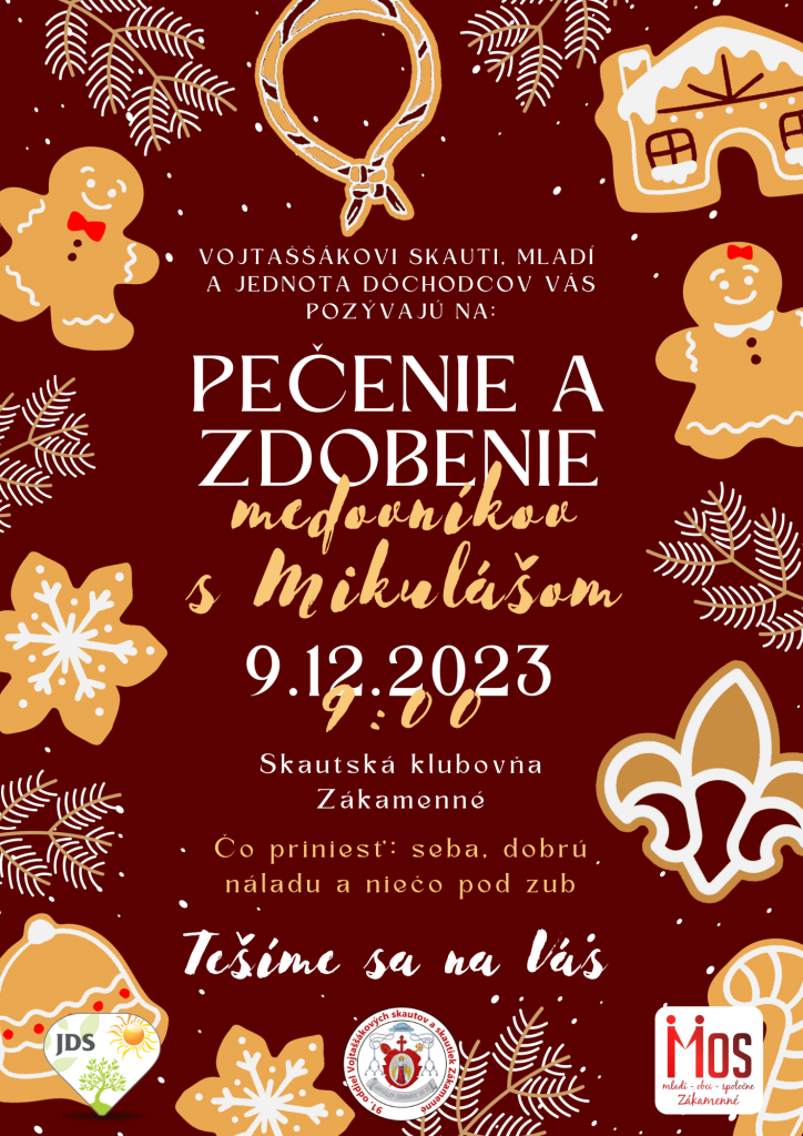 Pečenie aa zdobenie perníkov s Mikulášom
