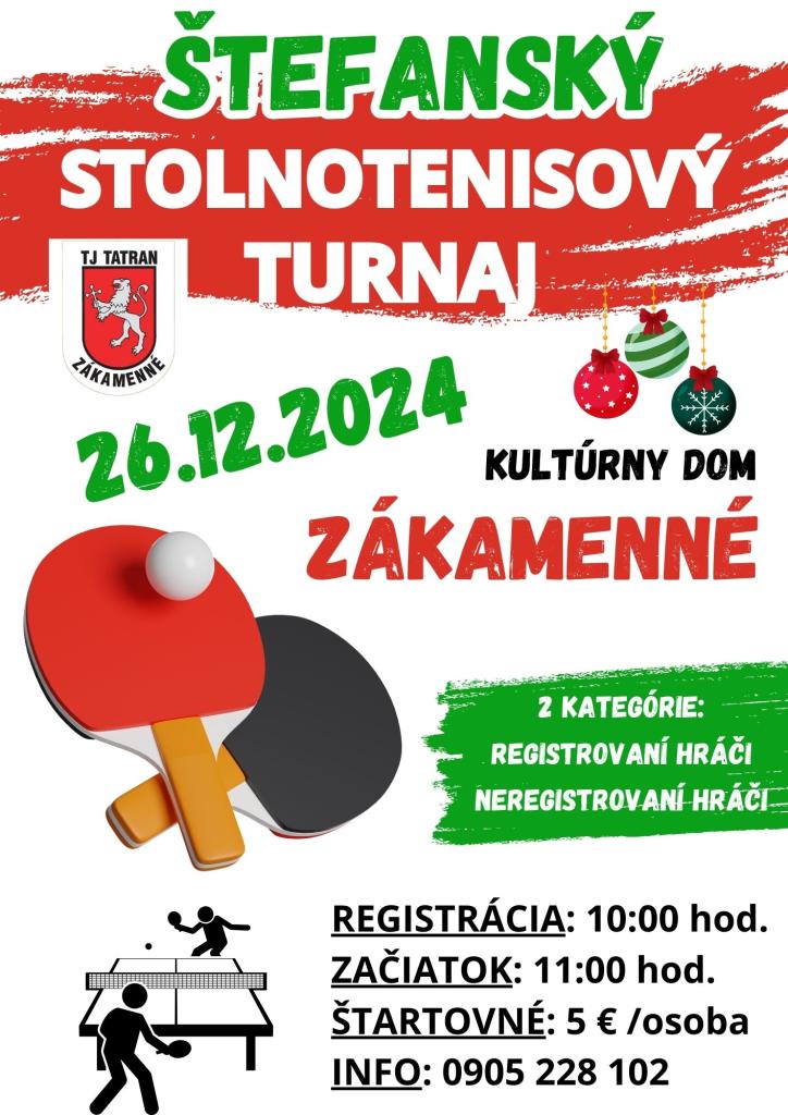 Štefanský stolnotenisový turnaj