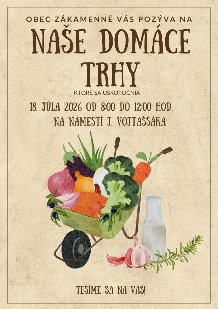 Naše domáce trhy 18. 7. 2026