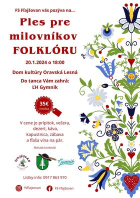Ples pre milovníkov folklóru