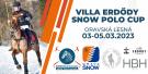 Medzinárodný turnaj konského póla na snehu - Villa Erdődy Snow Polo Cup 1