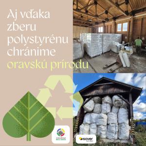 Zber odrezkov polystyrénu 1