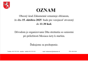Oznam