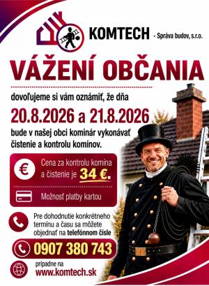 Čistenie komínov